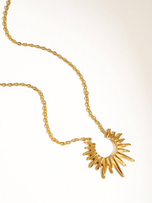 Muse Gold Sun Necklace - Purpose + Passion Boutique