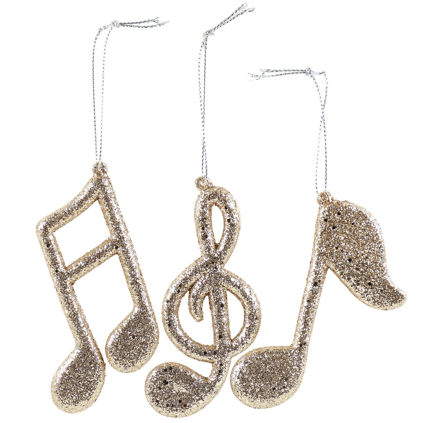 Music Notes Ornament Set - Purpose + Passion Boutique