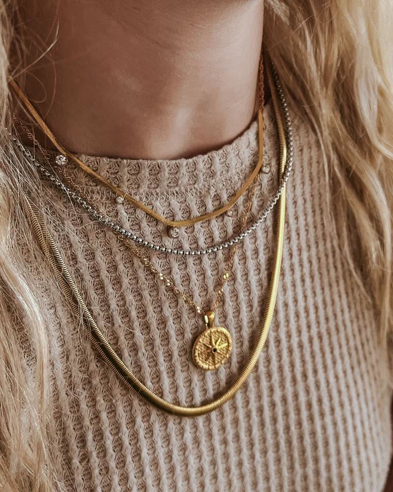 North Star Layered Necklaces | Choose One - Purpose + Passion Boutique
