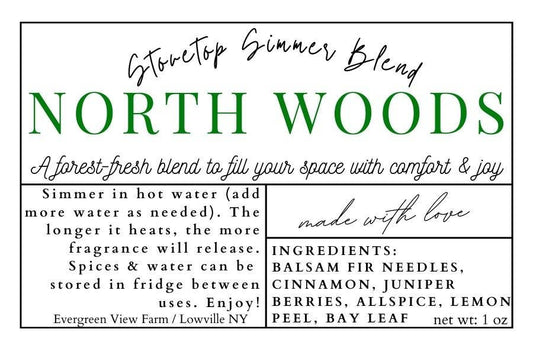 North Woods Stovetop Simmer Pot Blend - Purpose + Passion Boutique