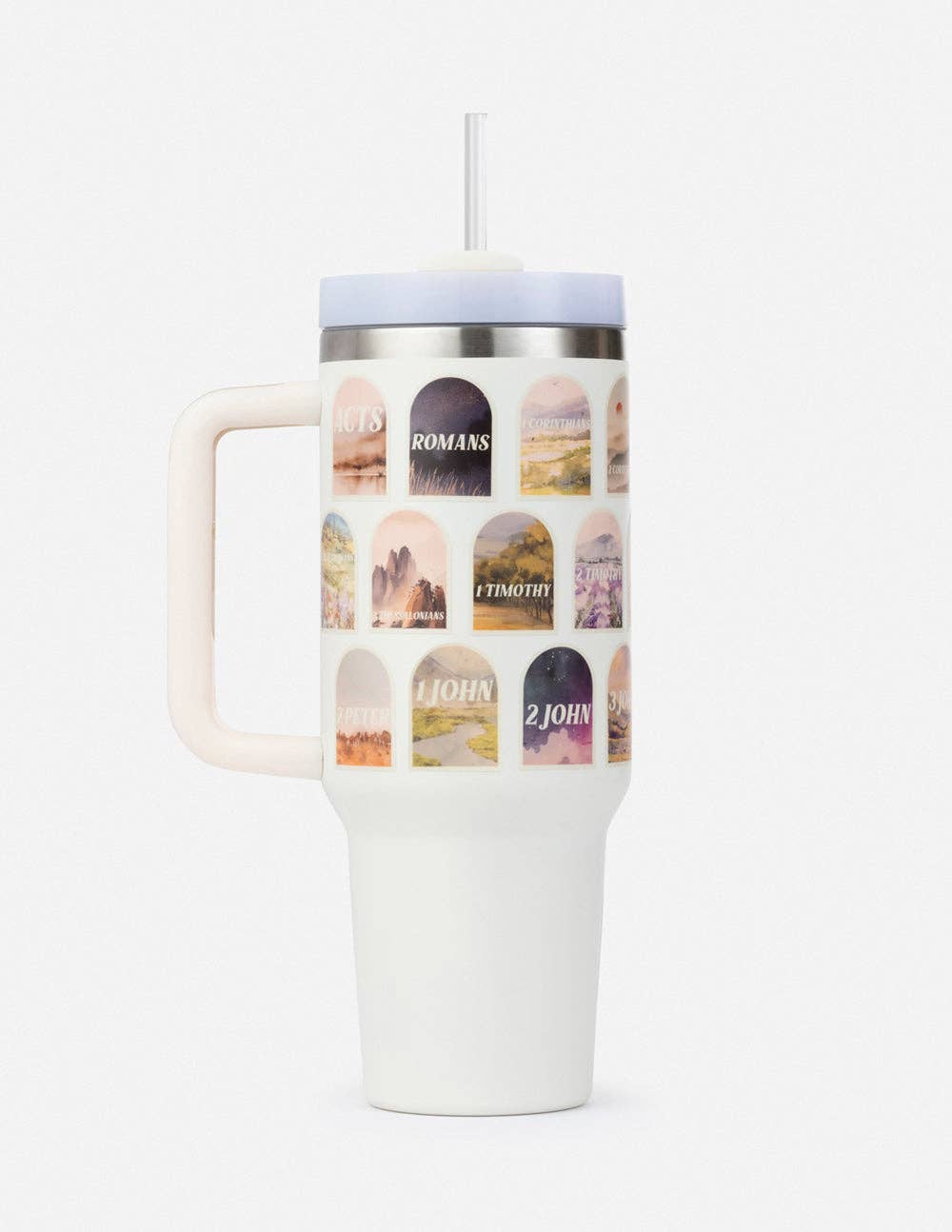 NT Bible Checklist 40 oz Tumbler - Purpose + Passion Boutique