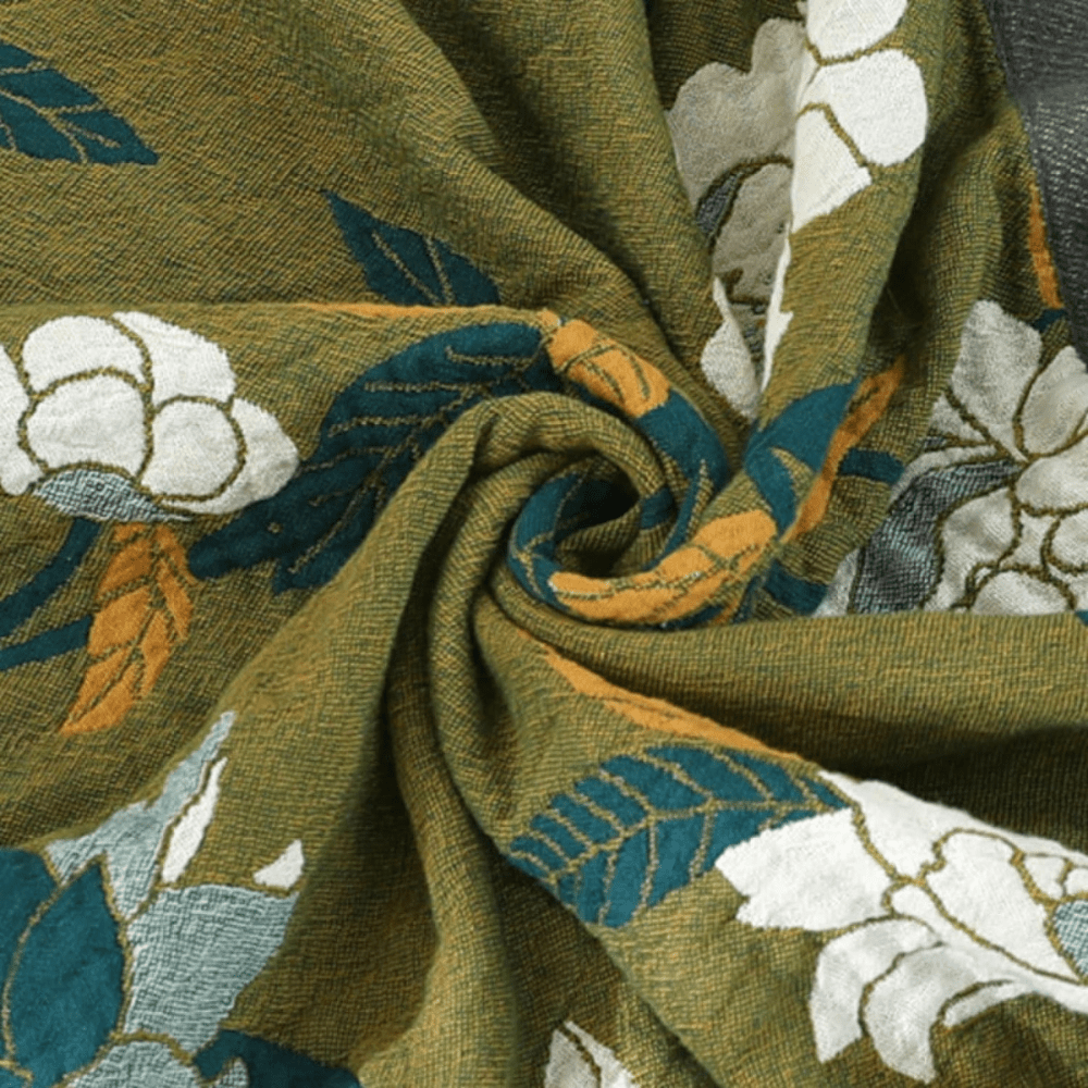 Olive Flower Quilt - Purpose + Passion Boutique