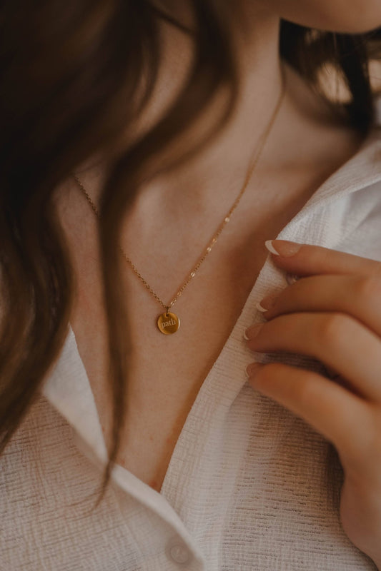 Path Disc Necklace - Purpose + Passion Boutique