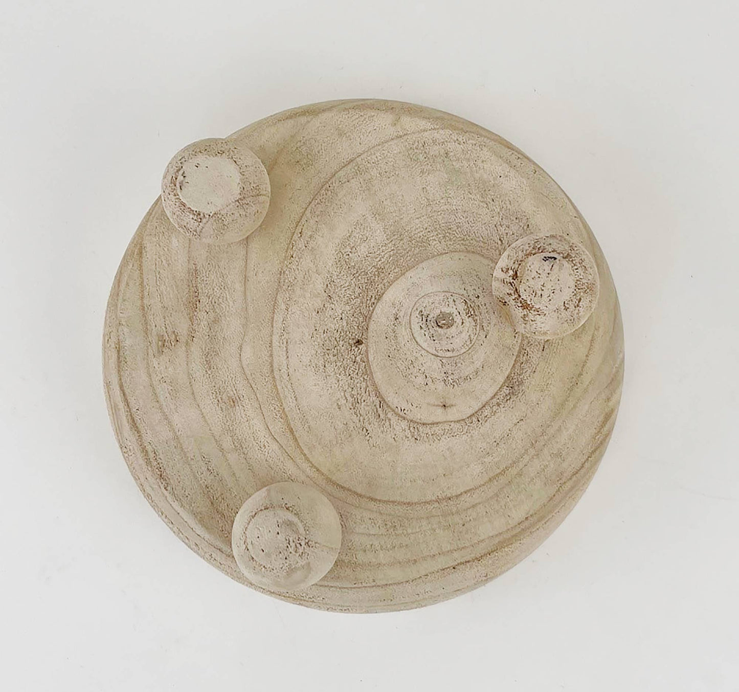 Paulownia Wood Footed Bowl - Purpose + Passion Boutique