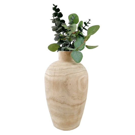 Paulownia Wood Large Vase - Purpose + Passion Boutique