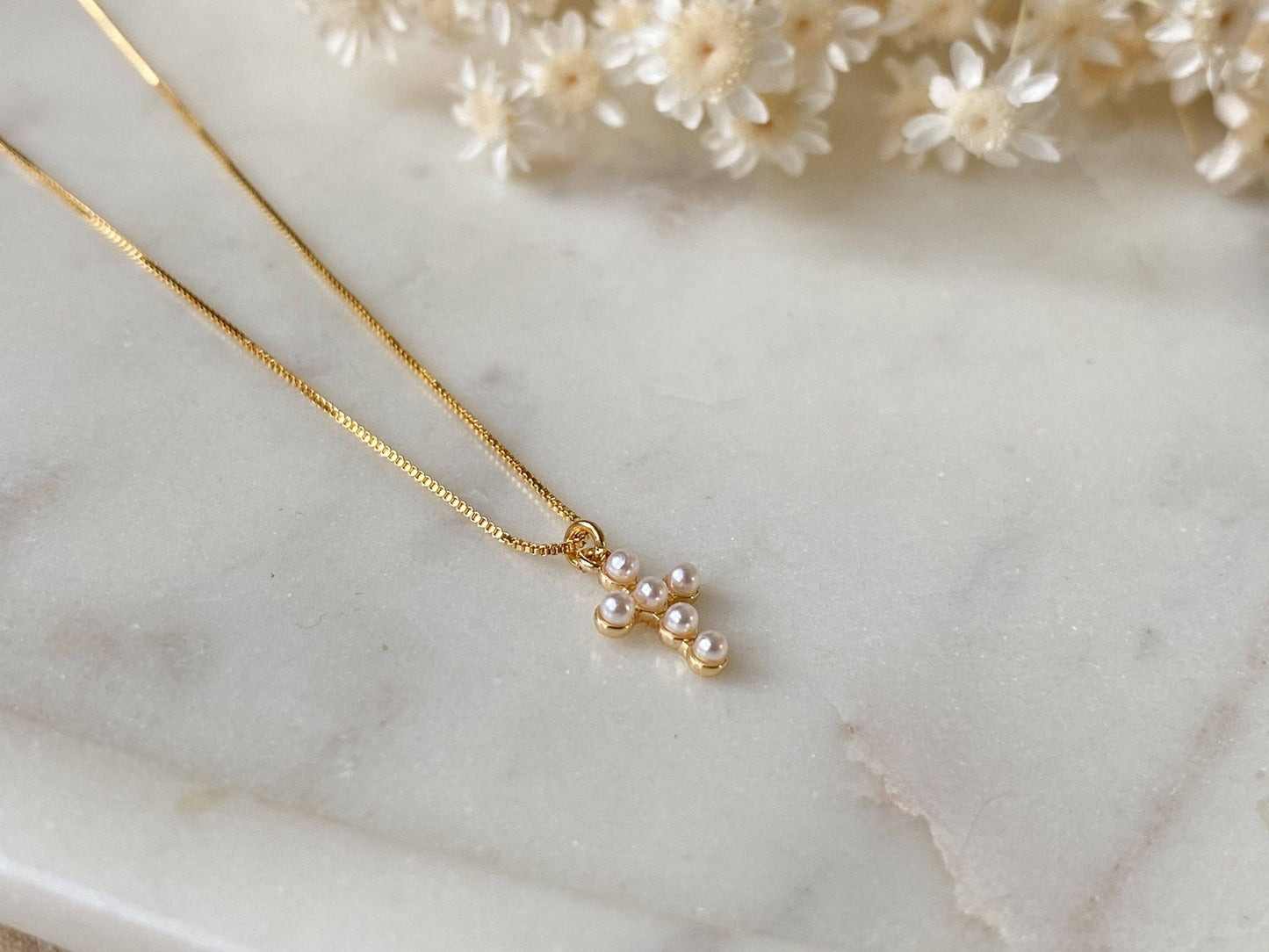 Peace in Christ Cross Necklace - Purpose + Passion Boutique