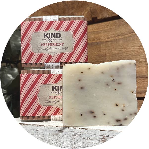 Peppermint Bar Soap - Purpose + Passion Boutique