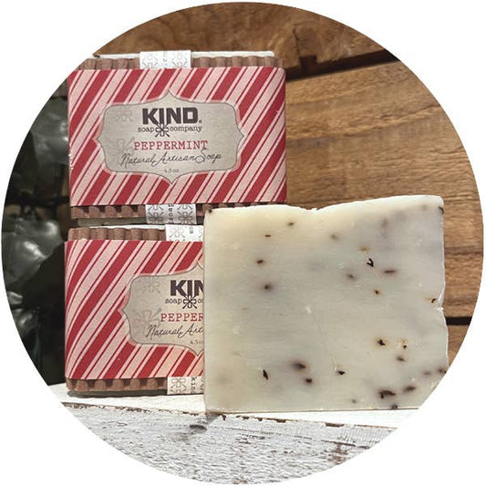 Peppermint Bar Soap - Purpose + Passion Boutique