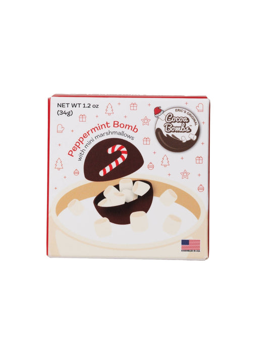 Peppermint Cocoa Bomb - Purpose + Passion Boutique
