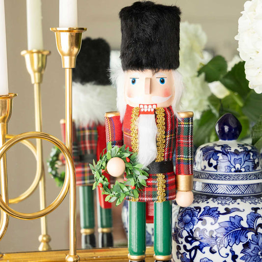 Plaid 15" Nutcracker - Purpose + Passion Boutique