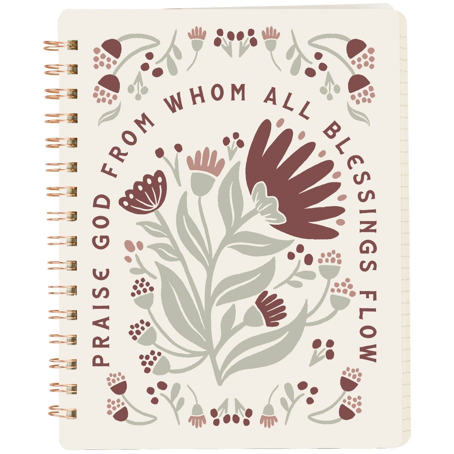 Praise God Spiral Notebook - Purpose + Passion Boutique