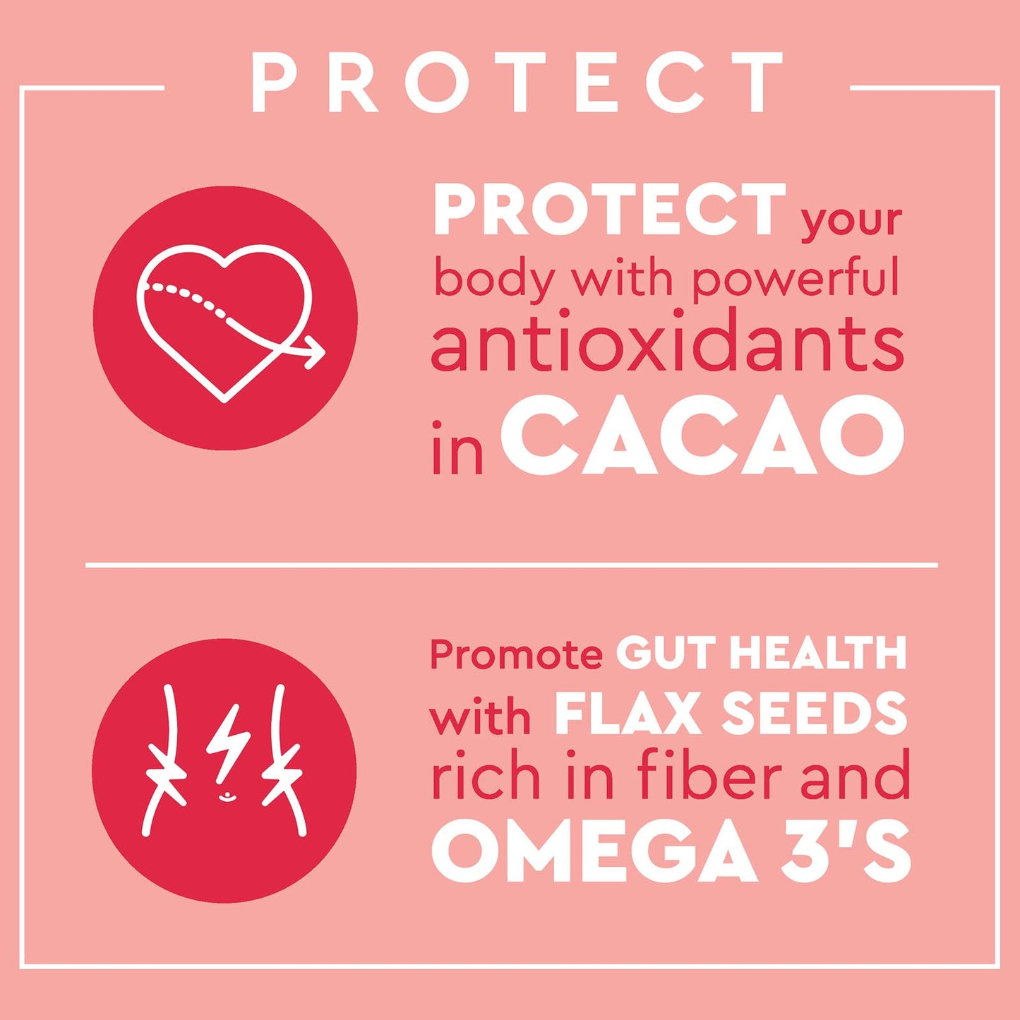 Purposefuel Chocolate Raspberry Cacao Snack Bites - Purpose + Passion Boutique