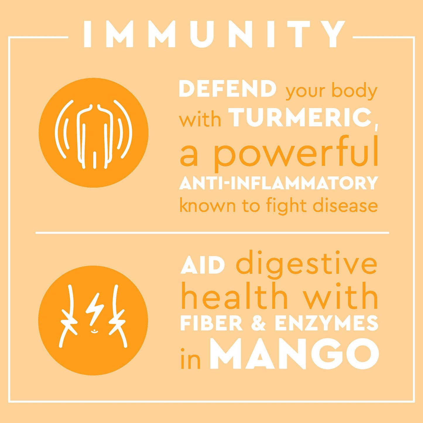 Purposefuel Mango Turmeric Snack Bites - Purpose + Passion Boutique