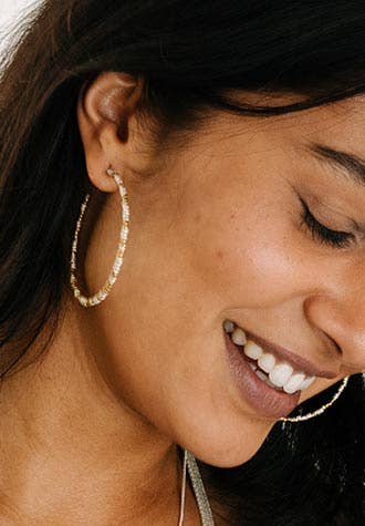 Radial Hoops - Purpose + Passion Boutique