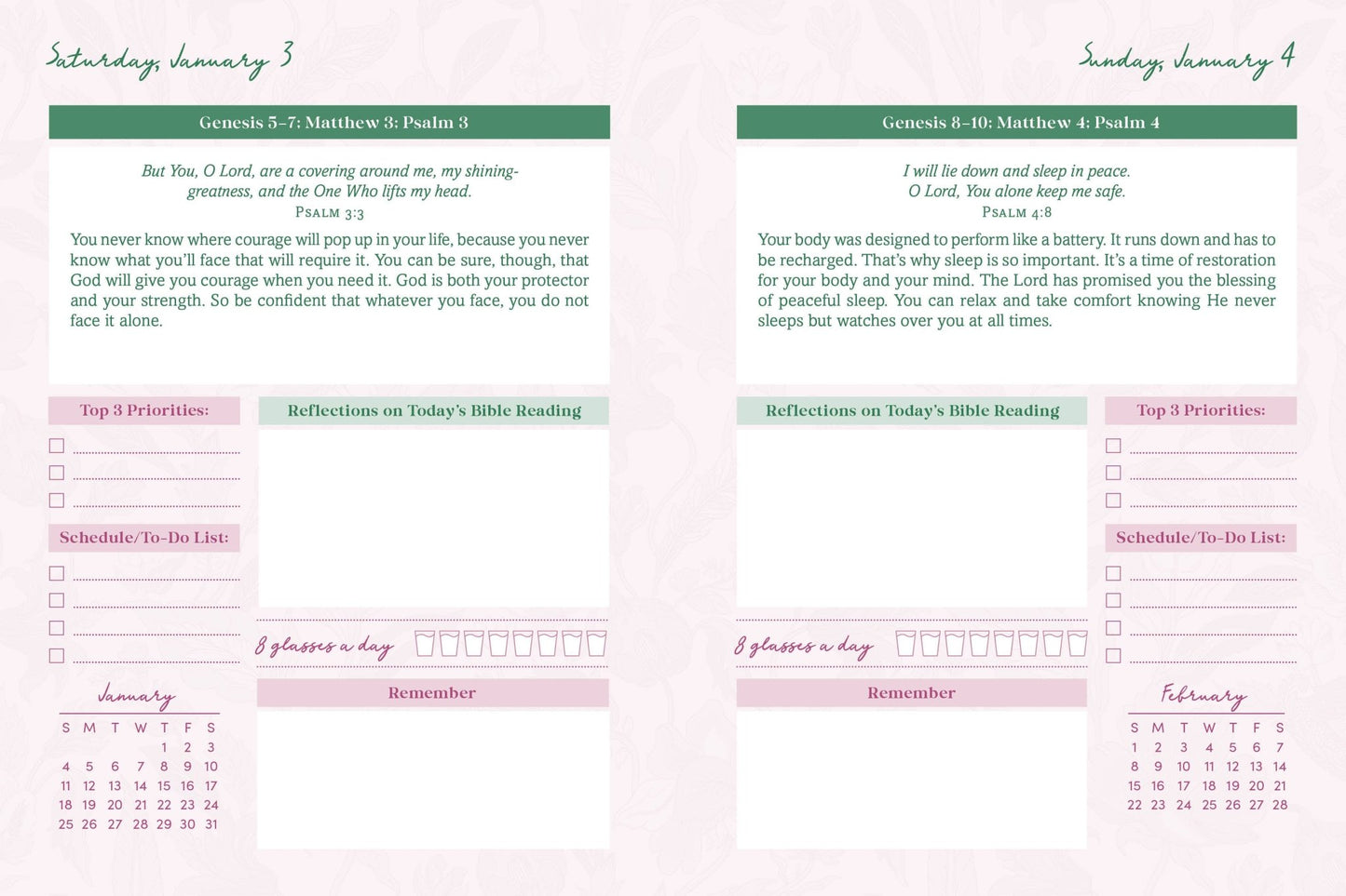 Read Through the Bible in a Year Planner: 2026 Edition - Purpose + Passion Boutique