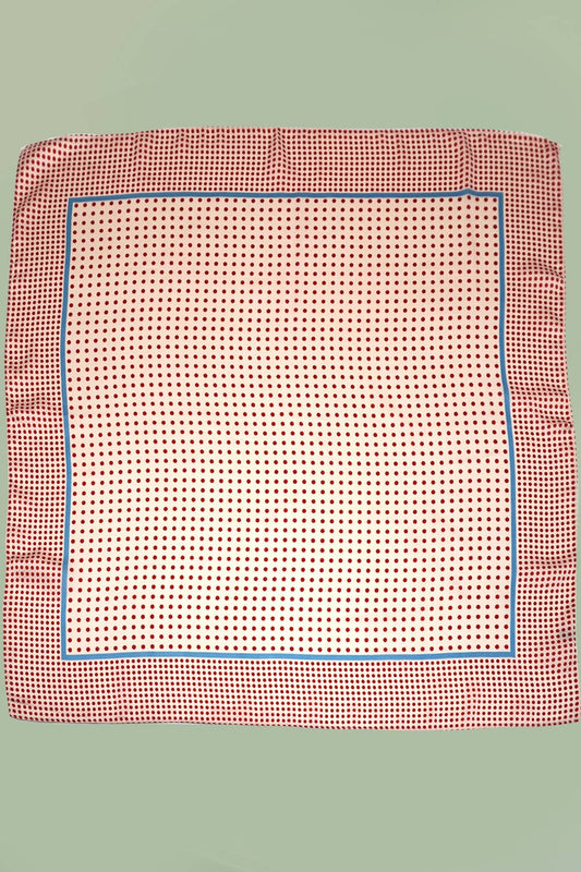 Red Polka Dot Bandana Scarf - Purpose + Passion Boutique