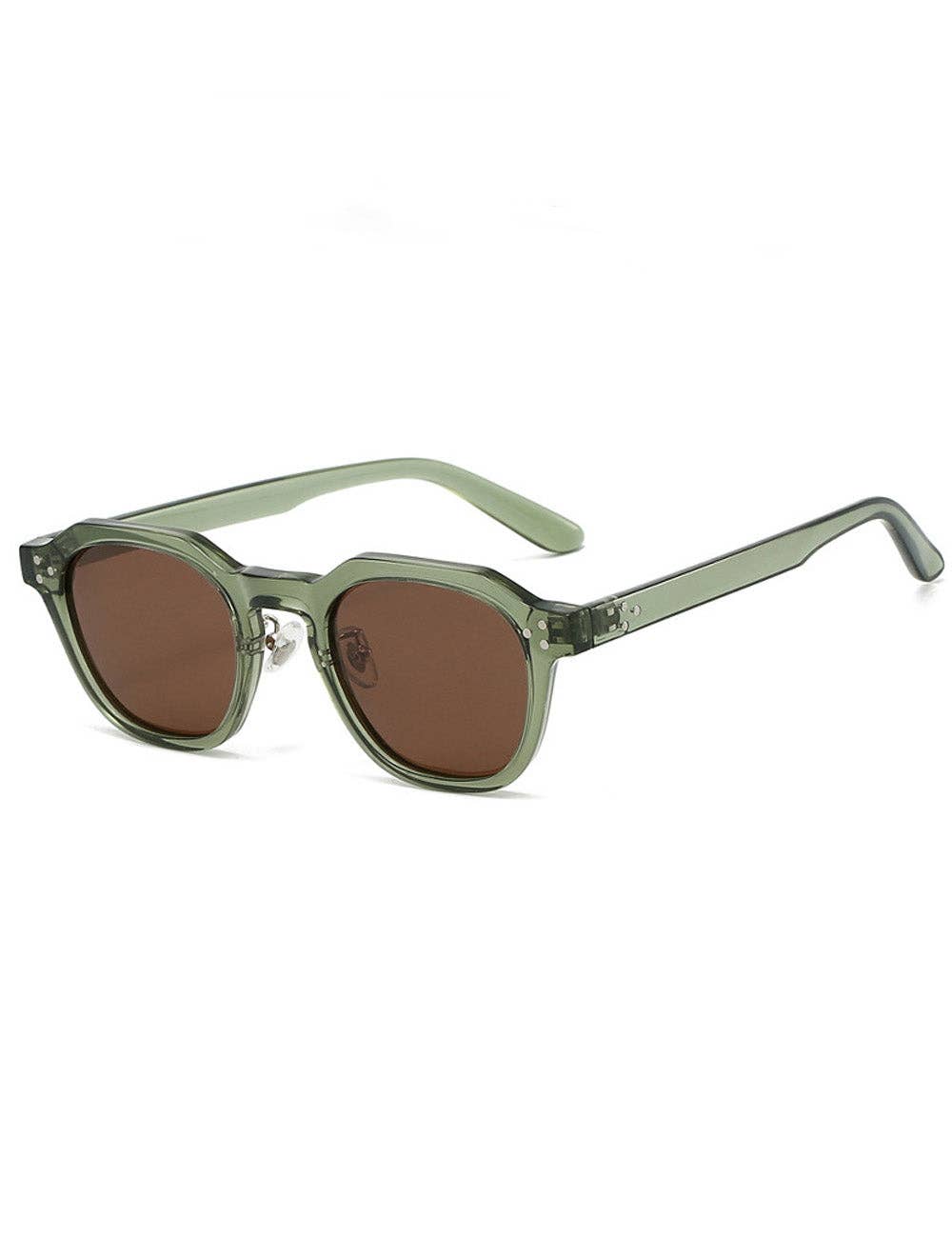 Vintage Round Polarized Sunglasses with UV Protection Promotional Vintage Polarized Round Sunglasses UV Protection  main image 3