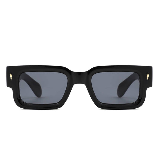 Retro Square Chunky Bold Flat Top Sunglasses - Purpose + Passion Boutique