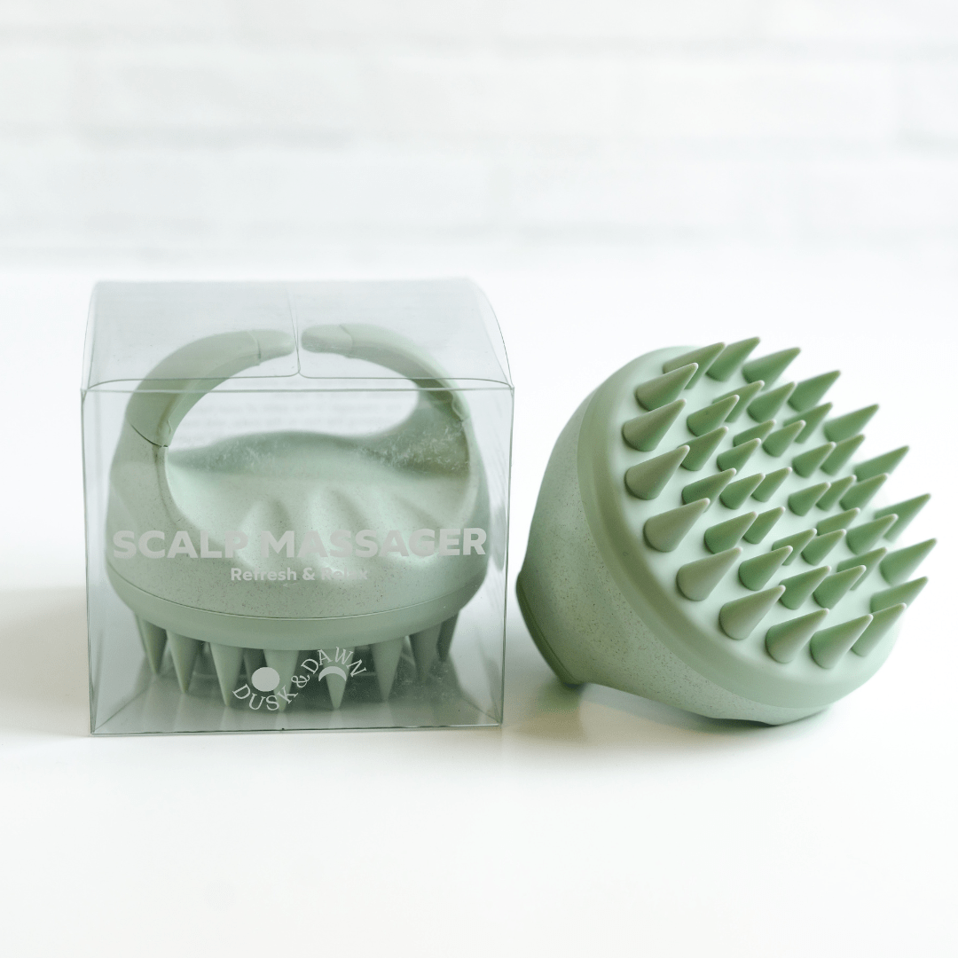 Scalp Massager Beauty Tool - Mint Green - Purpose + Passion Boutique