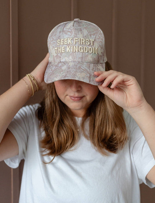Seek First the Kingdom Hat - Purpose + Passion Boutique
