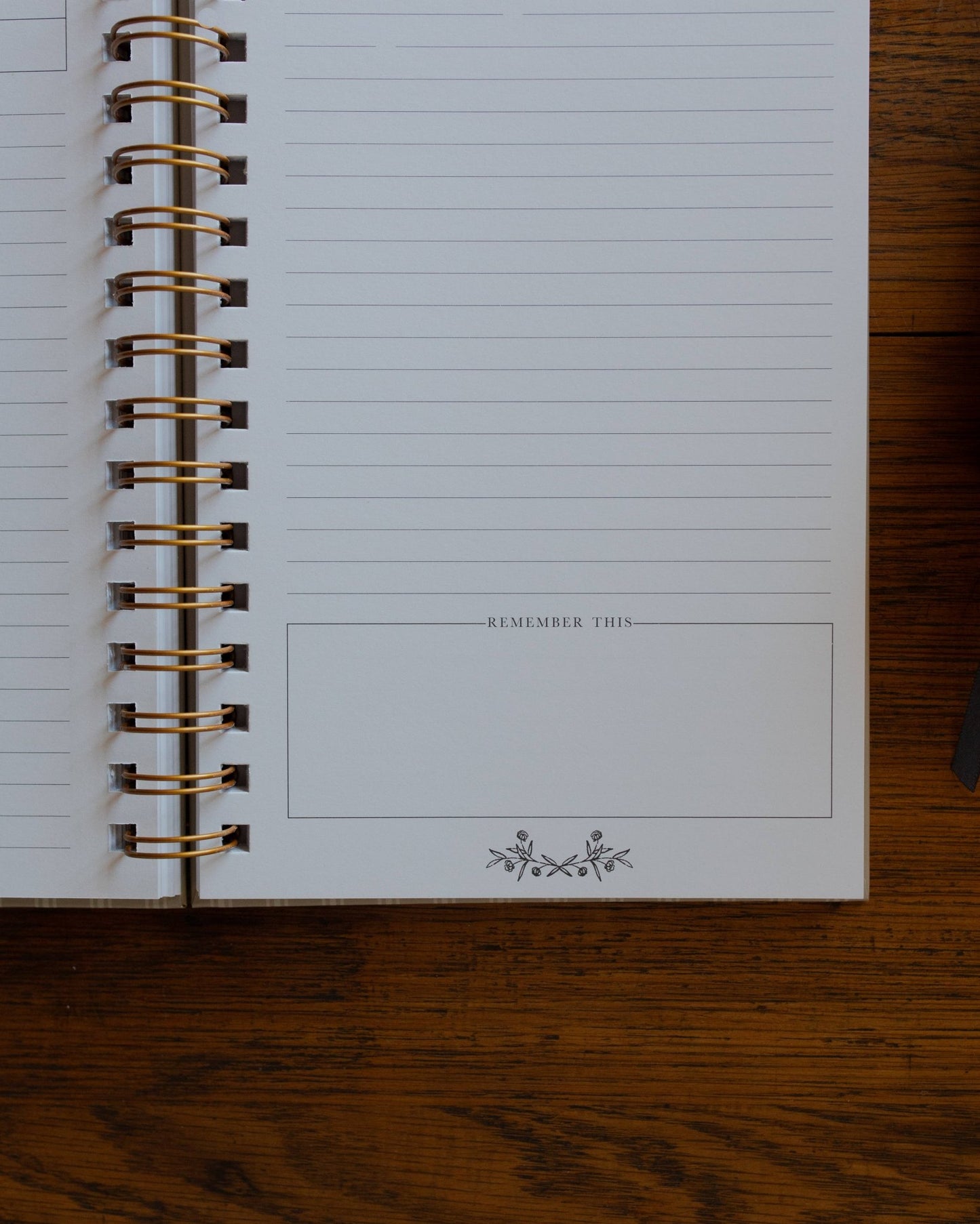 Sermon Notes Journal Pale Stripes - Purpose + Passion Boutique