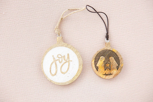 Silent Night Ornament - Purpose + Passion Boutique