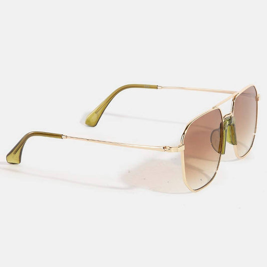Simple Square Aviator Sunglasses - Purpose + Passion Boutique