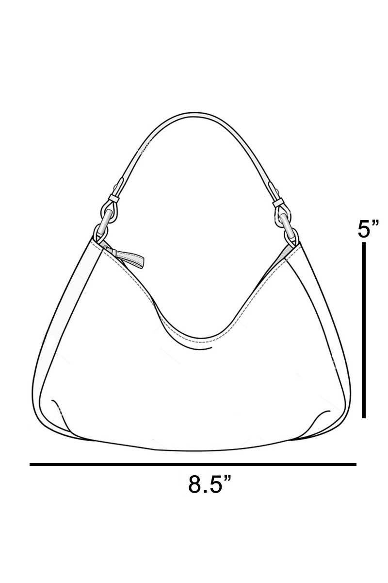 Soft Circle Brown Hand Bag - Purpose + Passion Boutique