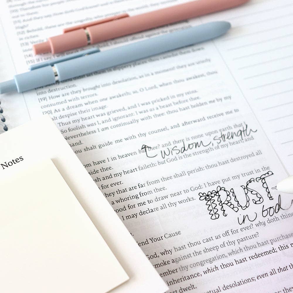 Spiral Bible™ Transparent Sticky Notes - Purpose + Passion Boutique