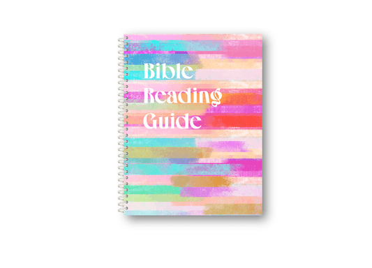 Striped Bible Reading Guide | Spiral - bound Journal - Purpose + Passion Boutique