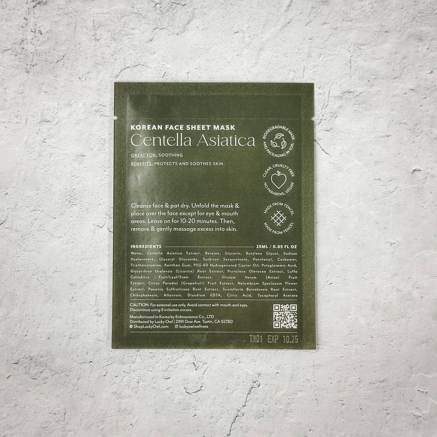 Take a Deep Breath Korean Sheet Face Mask - Purpose + Passion Boutique