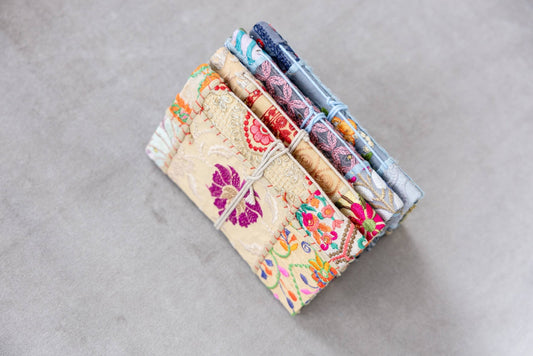 Tan Patchwork Journal - Purpose + Passion Boutique