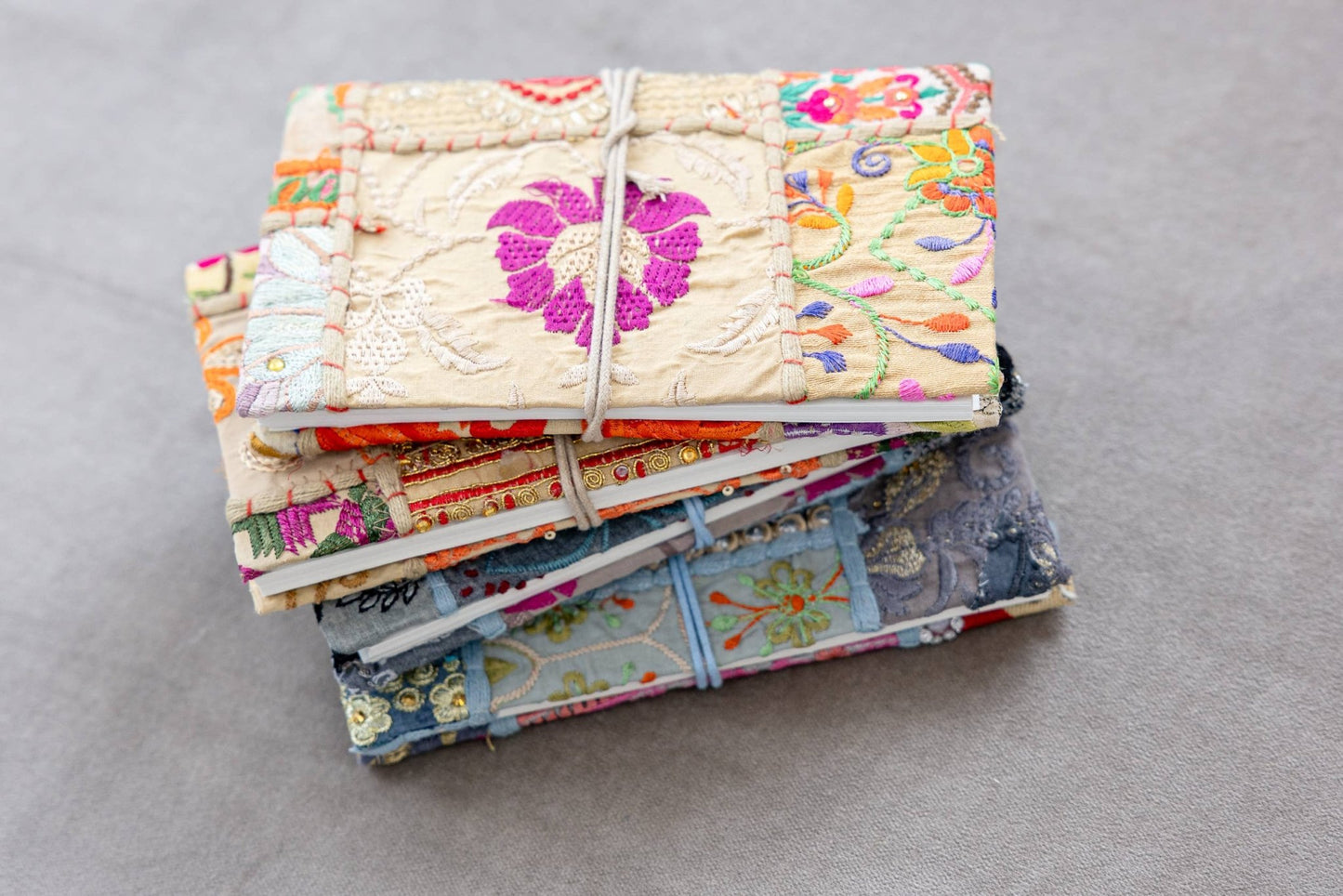 Tan Patchwork Journal - Purpose + Passion Boutique