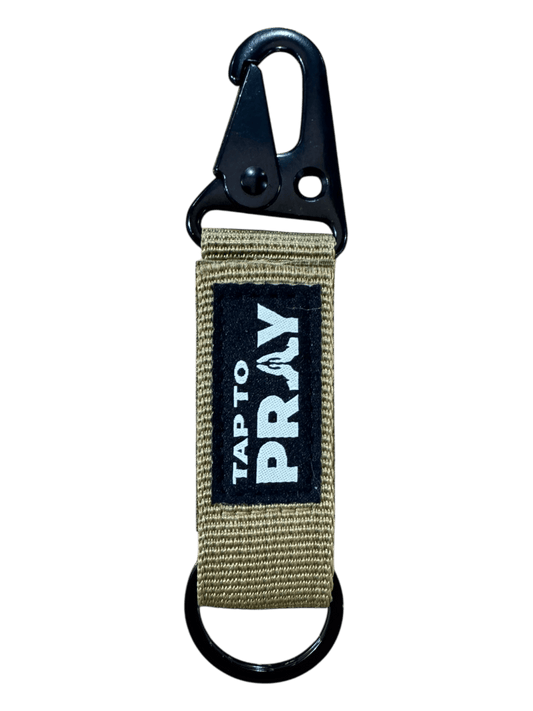 Tap To Pray™ - Tactical Carabiner Keychain - Purpose + Passion Boutique