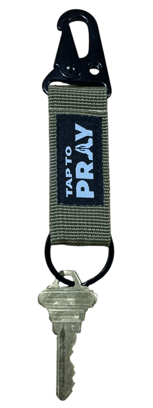 Tap To Pray™ - Tactical Carabiner Keychain - Purpose + Passion Boutique
