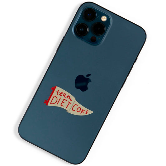 Team Diet Coke Decal Sticker - Purpose + Passion Boutique
