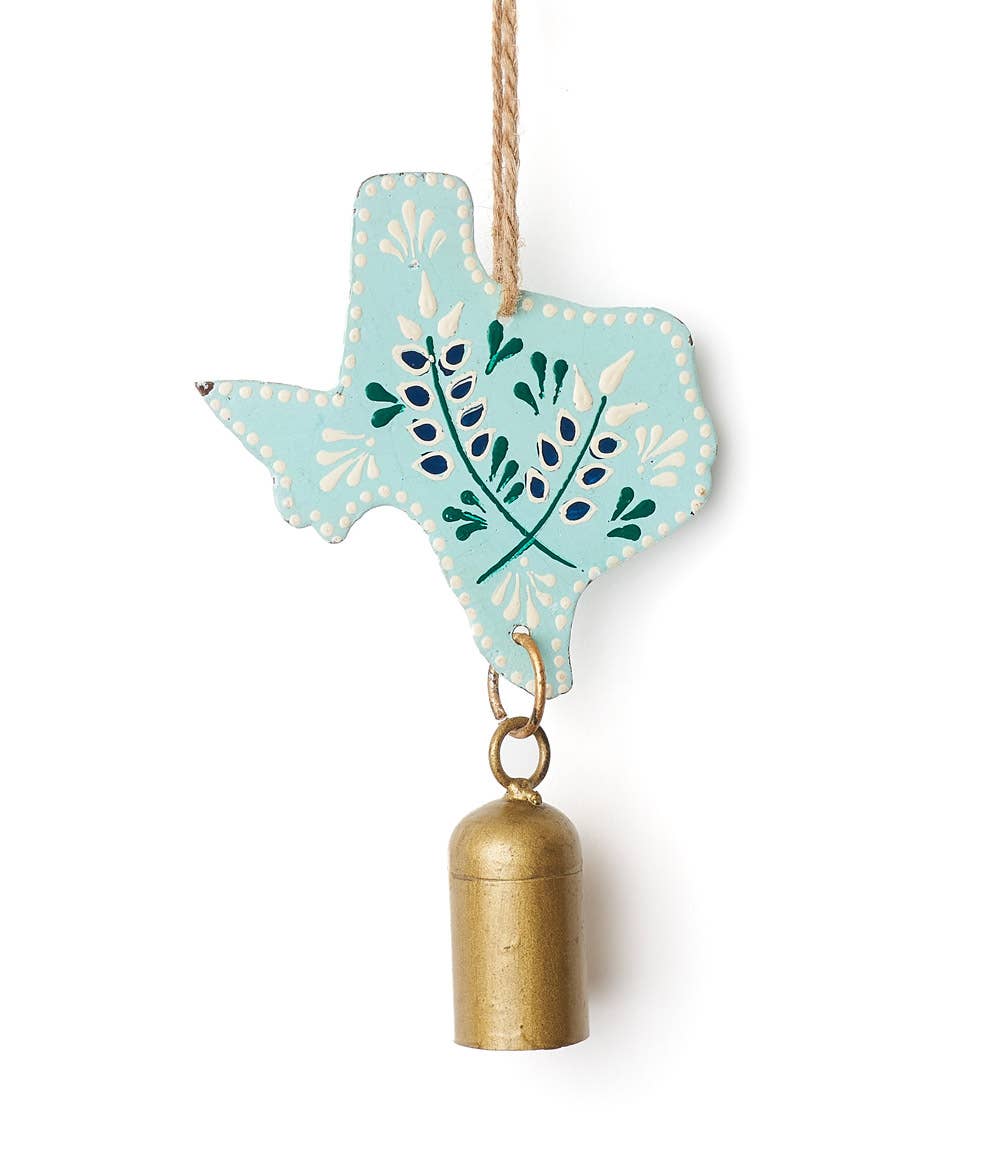 Texas Bluebonnet Wind Chime - Purpose + Passion Boutique