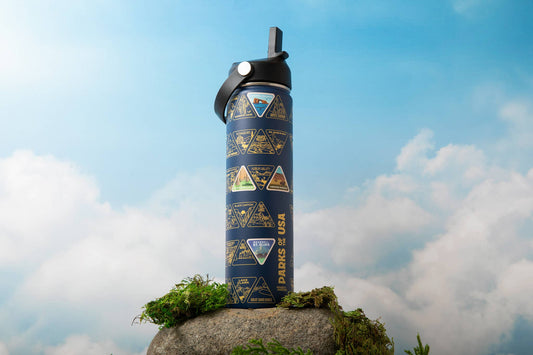 The Original Parks of the USA Bucket List Bottle (24oz) - Ocean - Purpose + Passion Boutique