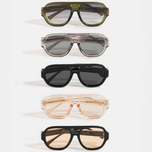 Thick Frame Aviator Sunglasses - Purpose + Passion Boutique