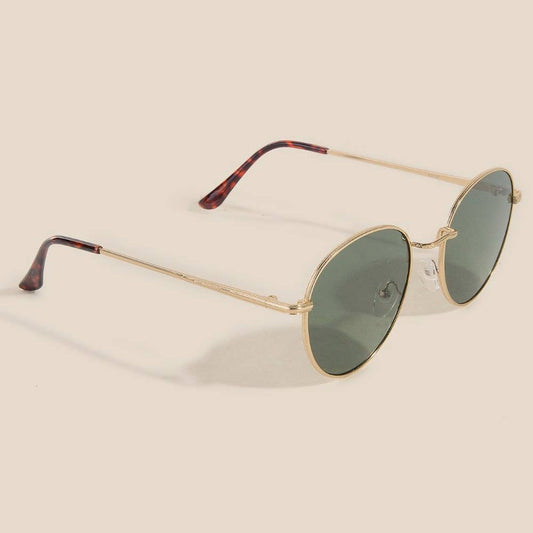 Thin Retro Sunglasses - Purpose + Passion Boutique
