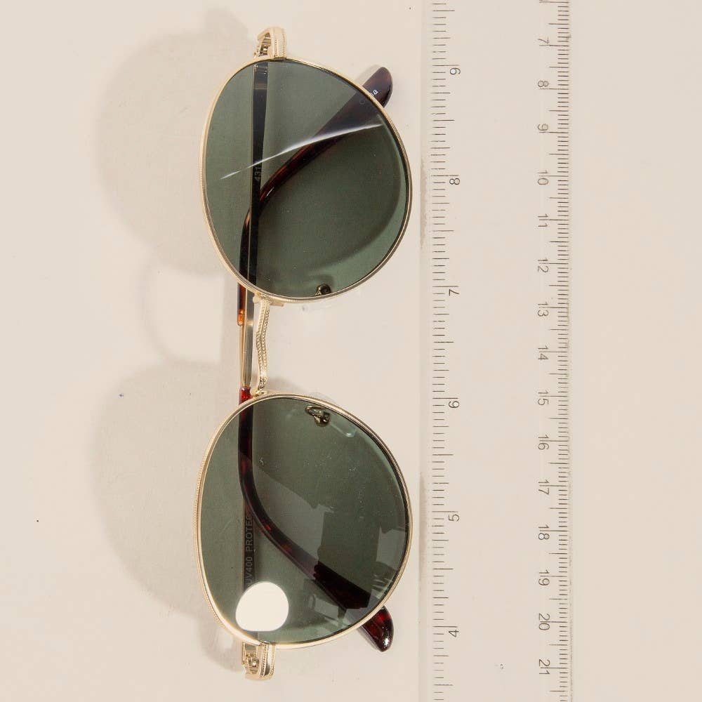 Thin Retro Sunglasses - Purpose + Passion Boutique