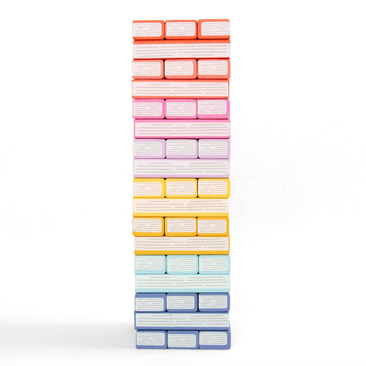 Tumbling Wooden Block Stacking & Balance Game - Purpose + Passion Boutique