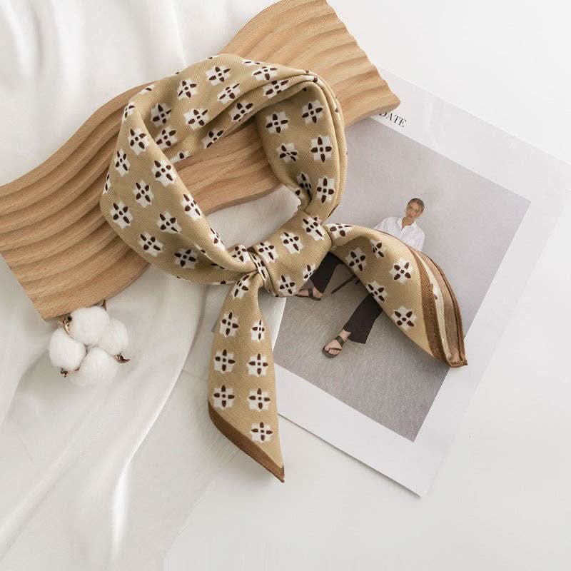 Vintage Floral Square Scarf - Purpose + Passion Boutique