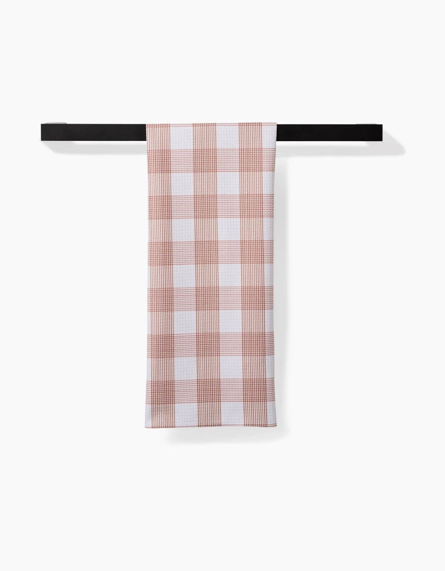 Vintage Gingham Natural Tea Towel - Purpose + Passion Boutique