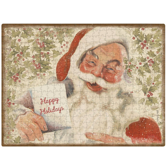 Vintage Santa Puzzle - 500pc - Purpose + Passion Boutique
