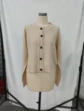 Vintage Single - Breasted Button - Knit Cardigan - Purpose + Passion Boutique