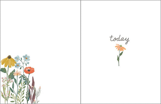 Wildflower Stems Thinking of You Card - Purpose + Passion Boutique