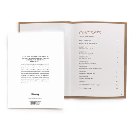 Without Wavering - Bible Study Book with Video Access - Purpose + Passion Boutique