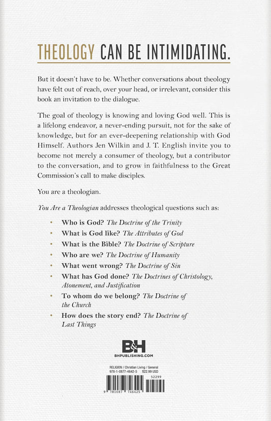 You Are a Theologian - Purpose + Passion Boutique