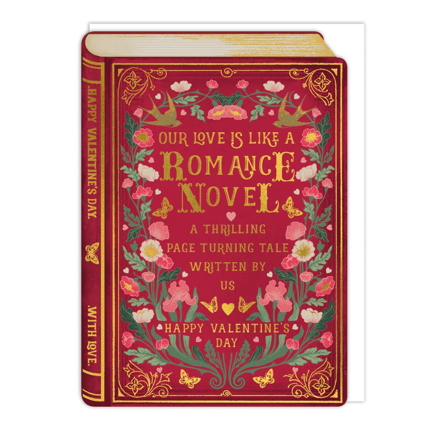 Romance Novel Valentine's Day Card